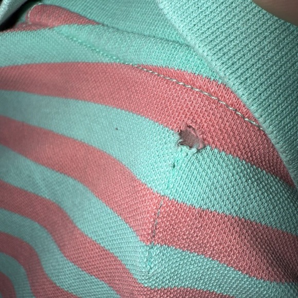 Southern Tide Shirt Men's 2XL Skipjack Polo Striped Preppy Summer Casual Coastal - Picture 8 of 8